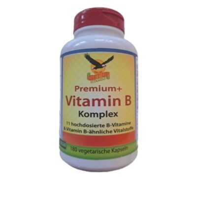 Vitamin B Komplex Premium 180 Kapseln
Get Up 
( ähnlich B-50 von Robert Franz )
