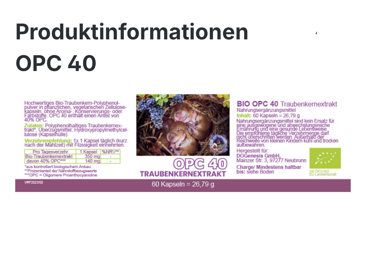 OPC 40 Robert Franz 60 Kapseln – Bild 2