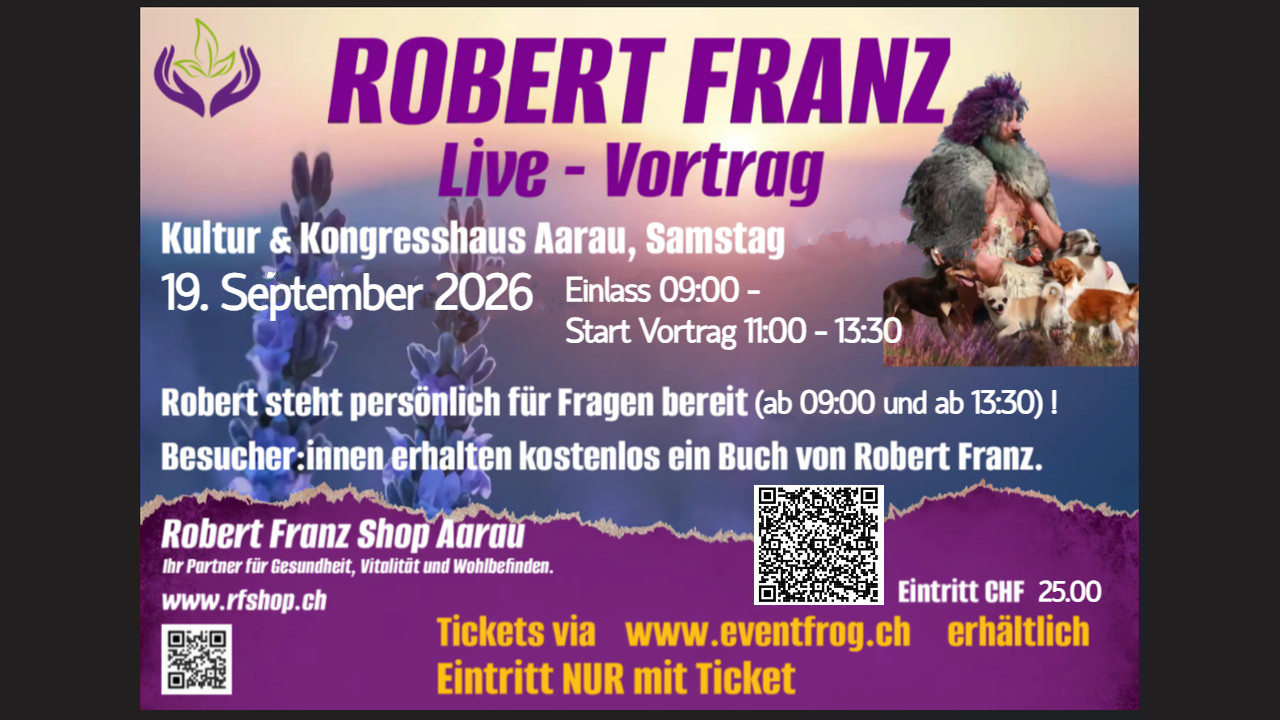 Achtung! Ticket - Robert Franz - 19.09.2026 in Aarau